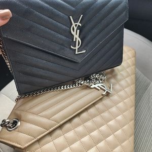 2 YSL Purses- Small and Large